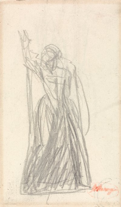 Standing Figure, Probably for Lady Macbeth by George Romney